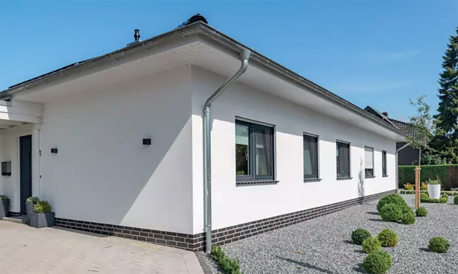 Einfamilienhaus-Anbau in Massivbauweise